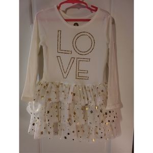 Total Girl Love Tutu Dress(Size 5)